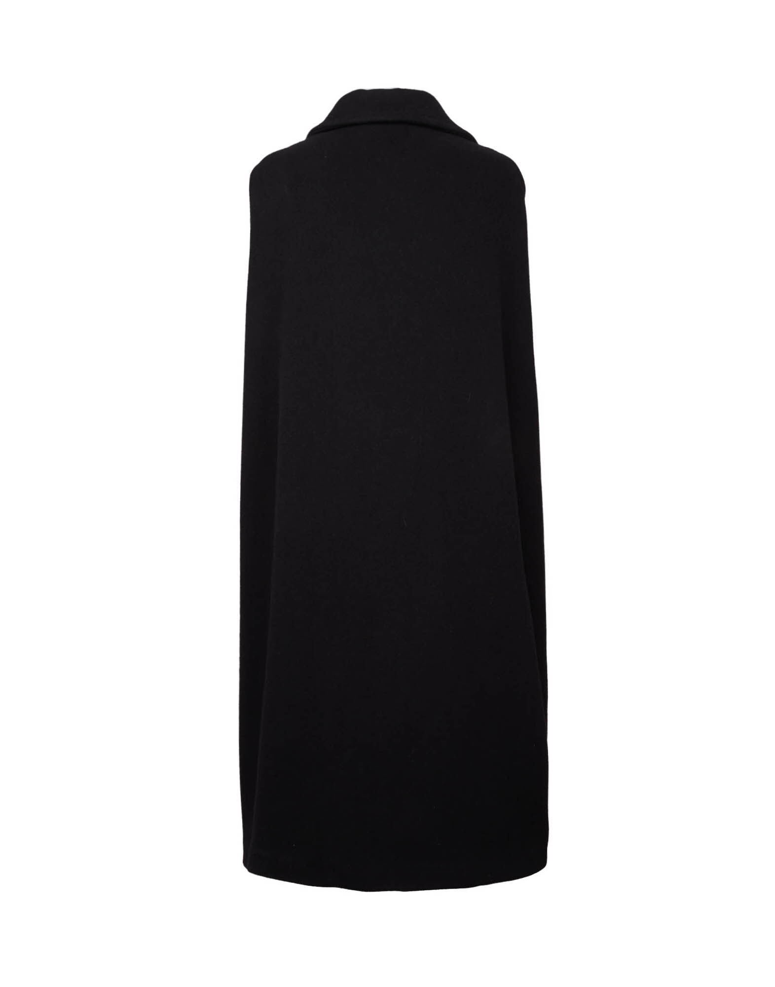 Black cape coat new arrivals