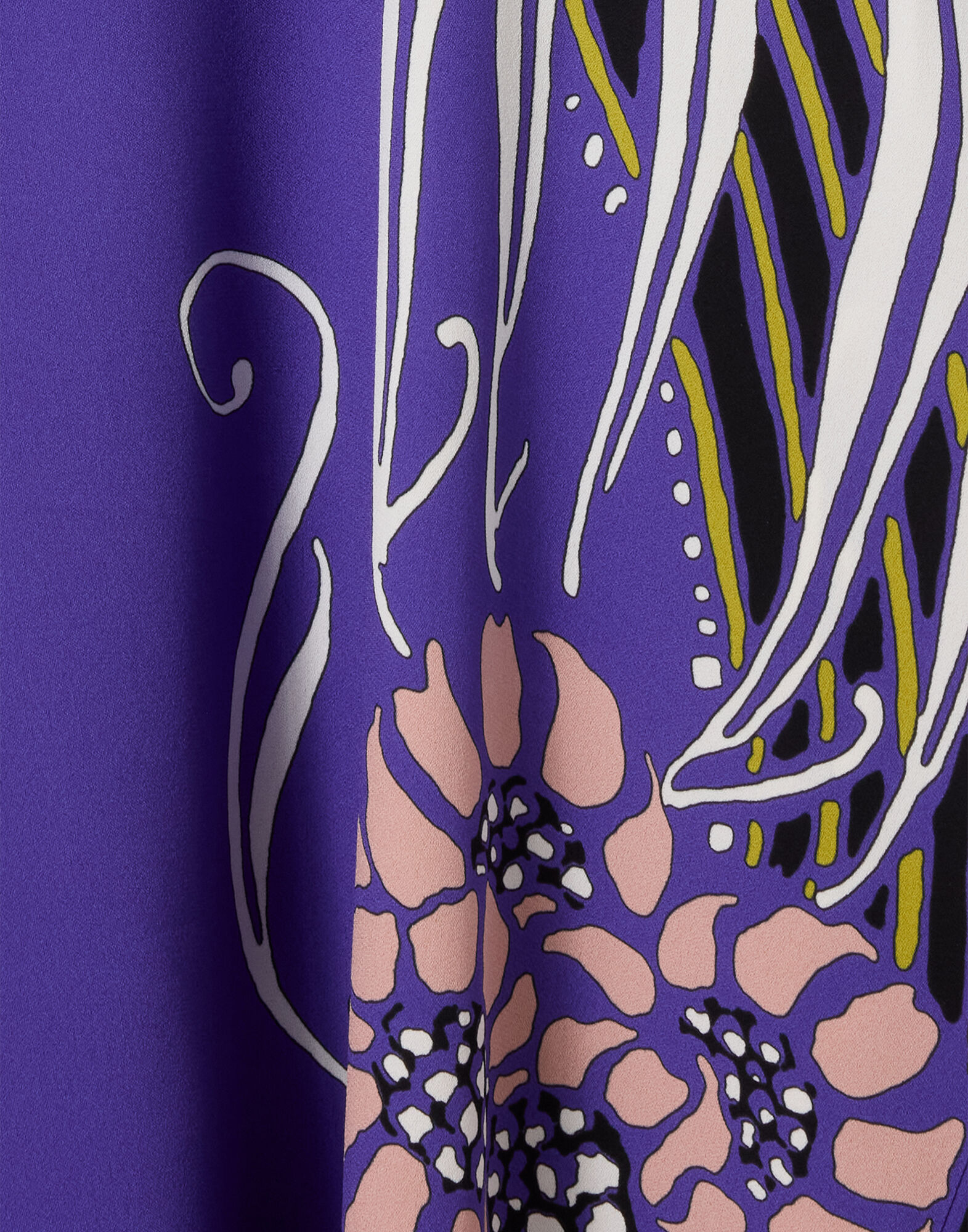 La DoubleJ Karis Kaftan Atlantis Plac&eacute;e Purple DRE0935VIS027ATL03PU01