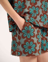 La DoubleJ Pull-Up Shorts La DoubleJ Pull-Up Shorts Caper Rust TRO0117JER061CEP02OR04