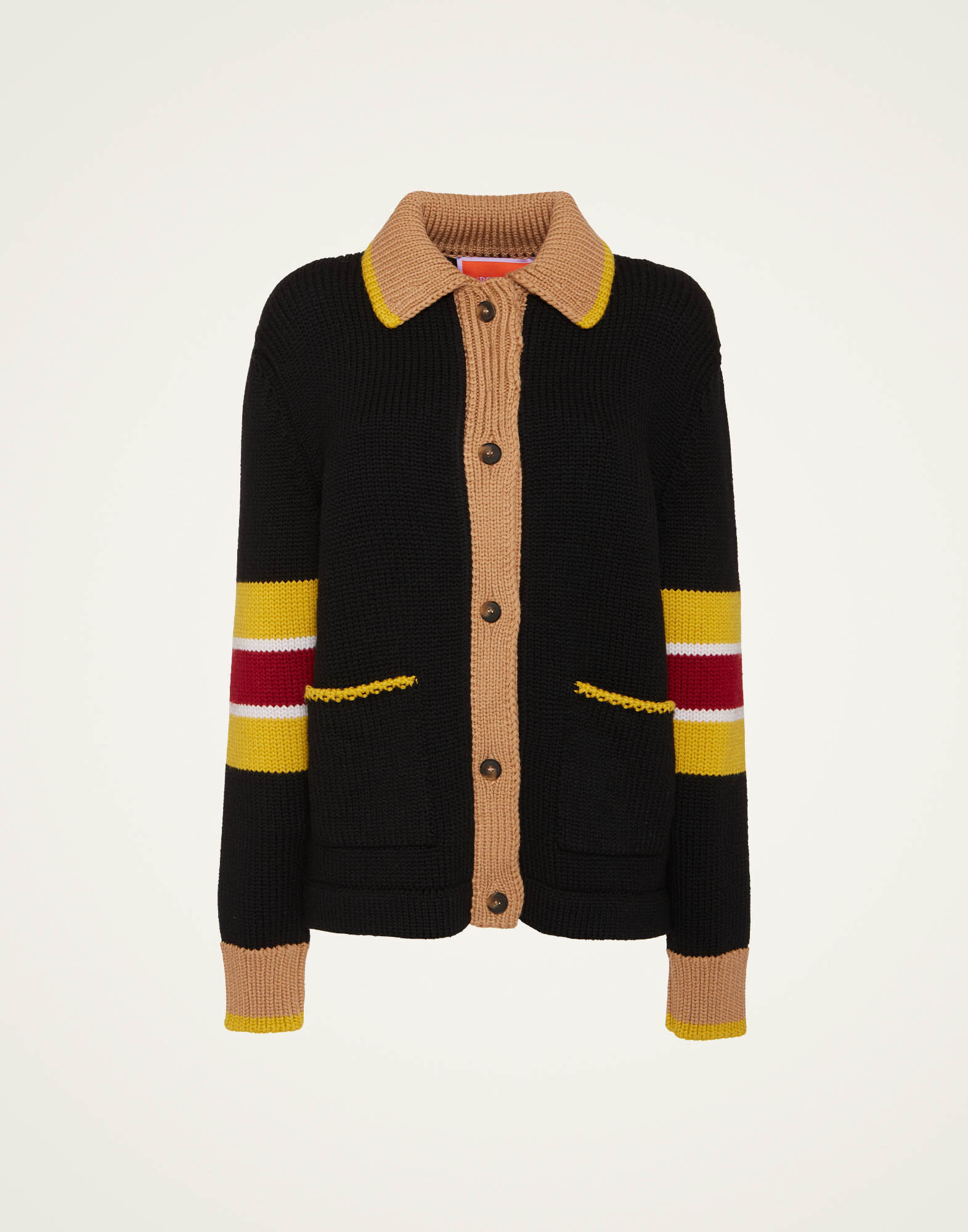 No Fuss Cardigan in Solid Black for Women | La DoubleJ No Fuss Cardigan in Solid Black for Women | La DoubleJ