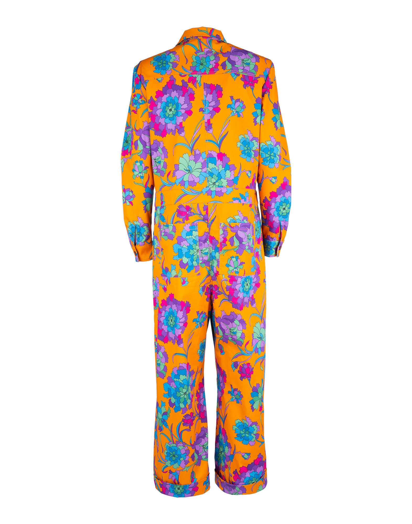 LaDoubleJ Benzinaio Jumpsuit Dandelion Arancio DRE0061COT006DAN0002