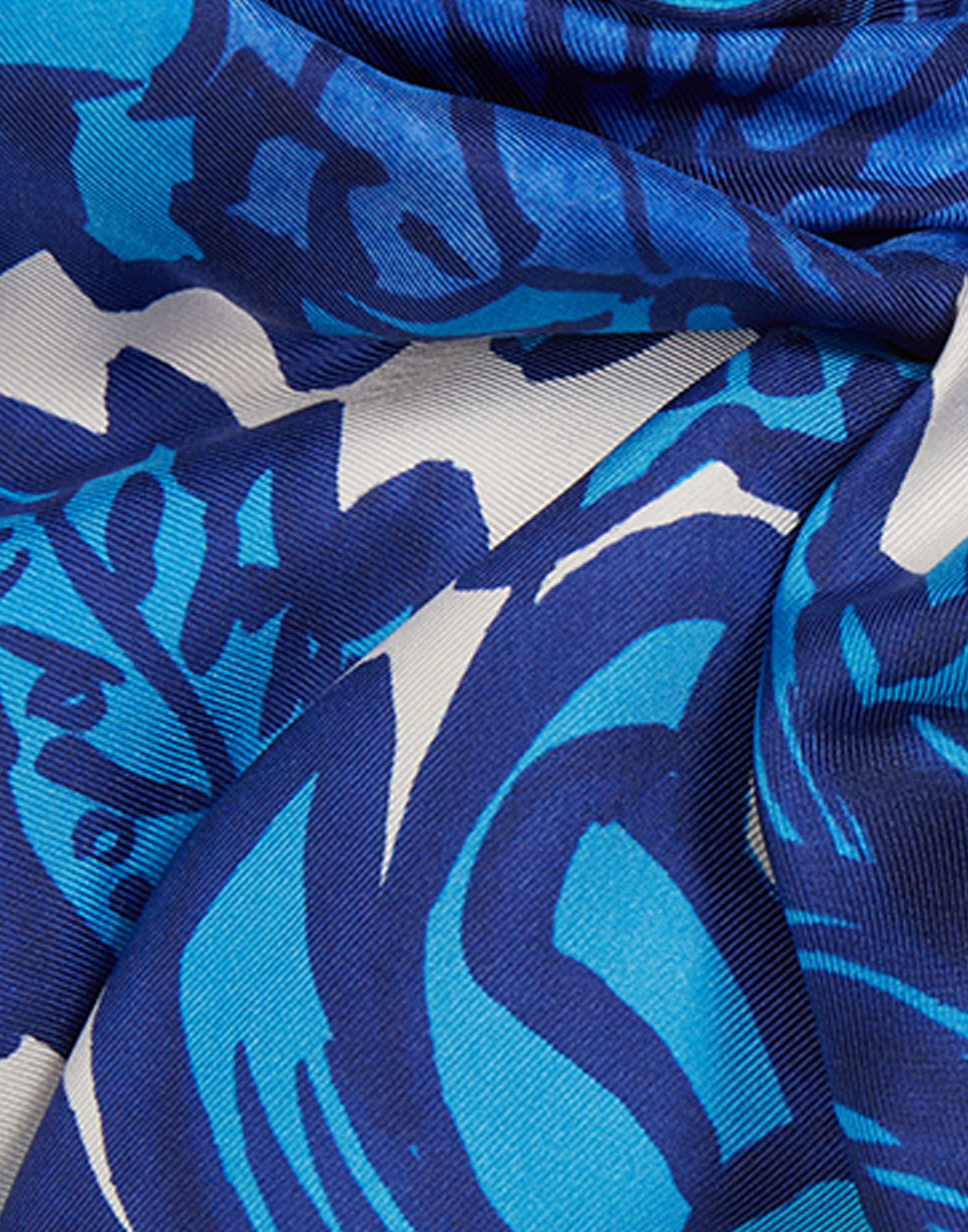 La DoubleJ Giga Scrunchie Anemone SCR0003SIL001ANE01BU03