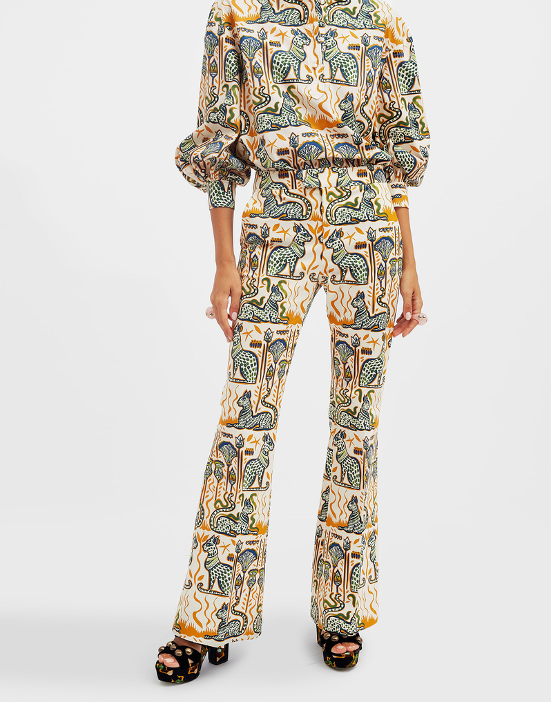 La DoubleJ Saturday Night Pants La DoubleJ Saturday Night Pants Bast Ivory TRO0030COT006BAS01WH04