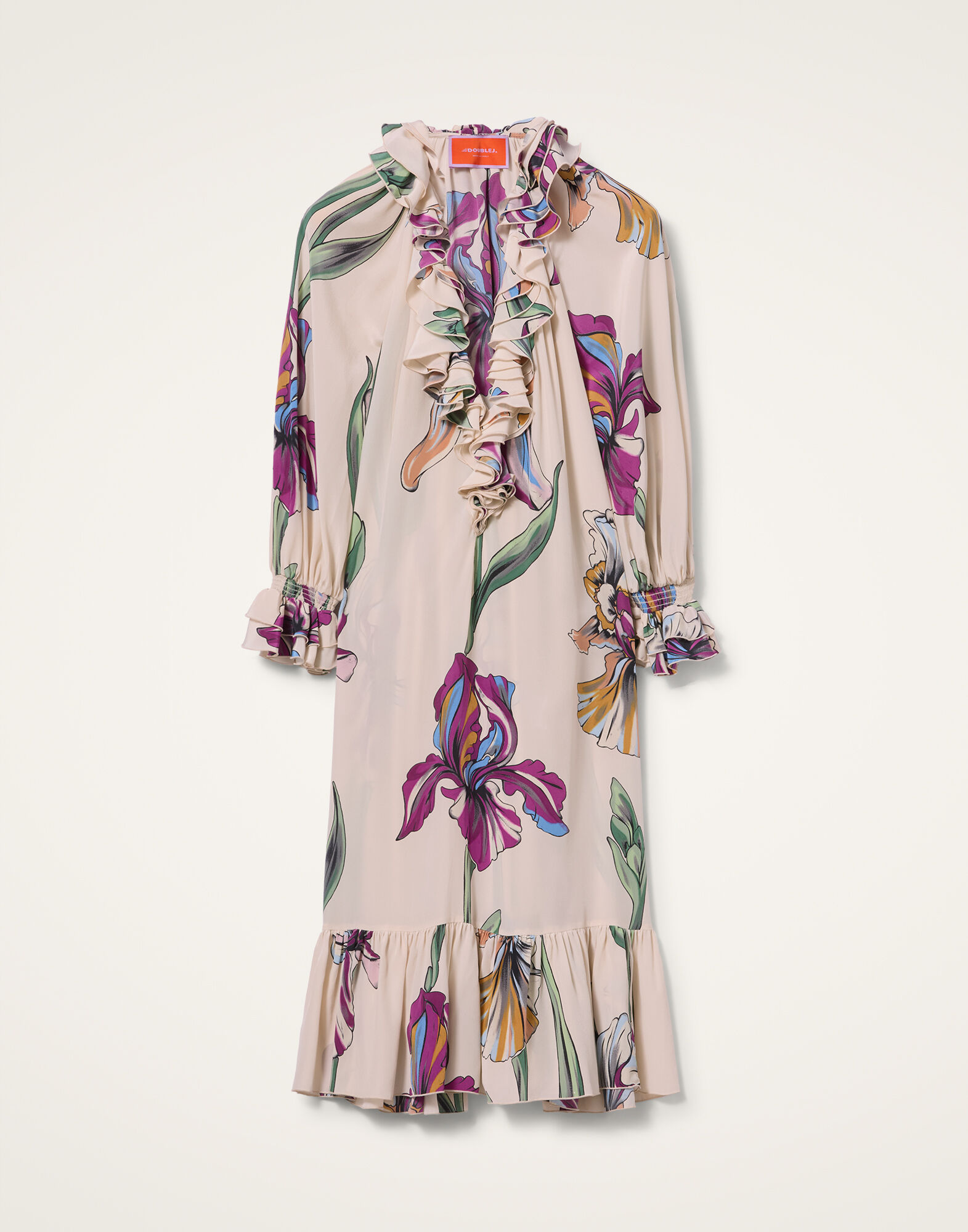 La DoubleJ Hey Jude! Dress Iris Ivory DRE0850CRE001IRS01WH04