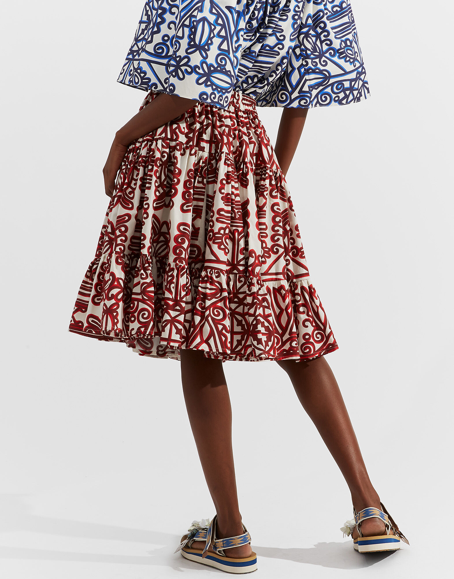 LaDoubleJ Love Skirt Parnaveg SKI0038COT001PRN0001