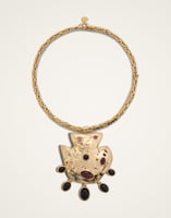 La DoubleJ Super Amulet La DoubleJ Super Amulet 24k Gold Plate NEC0030BRA003SOLIDYE05