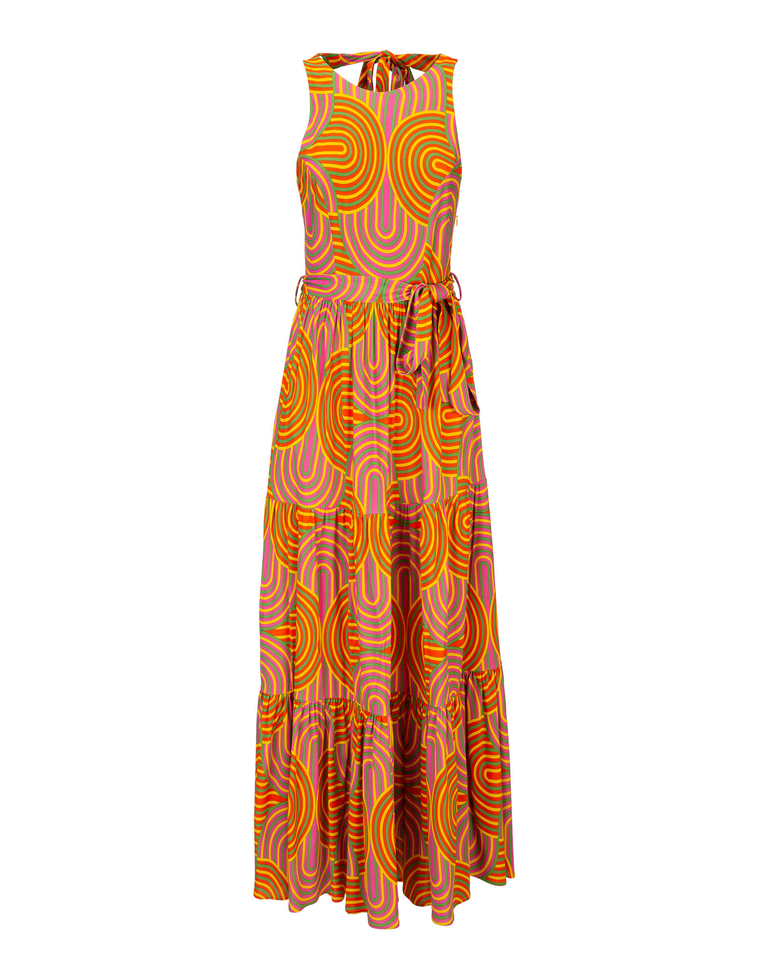 LaDoubleJ Pellicano Americano Dress Slinky Giallo DRE0056JER004SLI0003