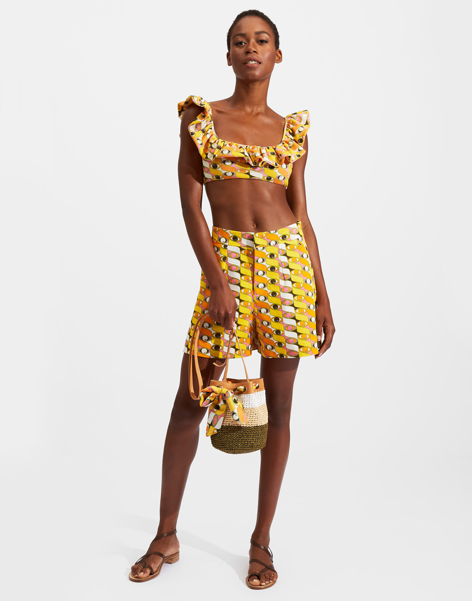 La DoubleJ Good Butt Short Third Eye TRO0010COT006THE0001