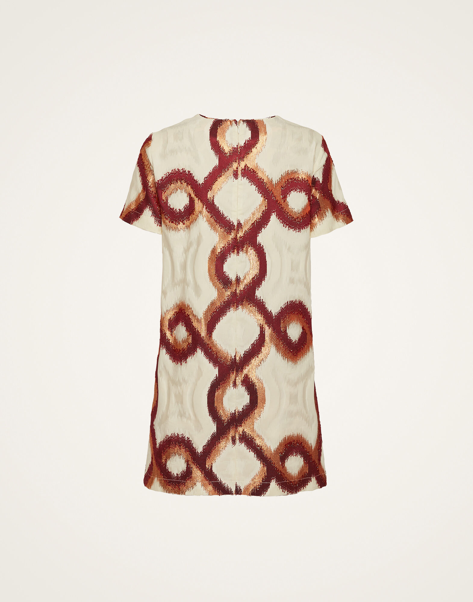 La DoubleJ Mini Swing Dress Tackle Burgundy DRE0658JCQ081TAC03RE02