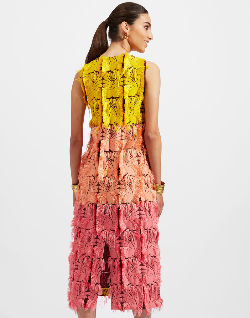 La DoubleJ Column Dress La DoubleJ Column Dress Jacquard Multicolor DRE0389JAC031MUL0046