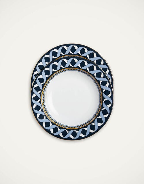 Soup Plates Set Of 2 - Odysseus in Porcelain