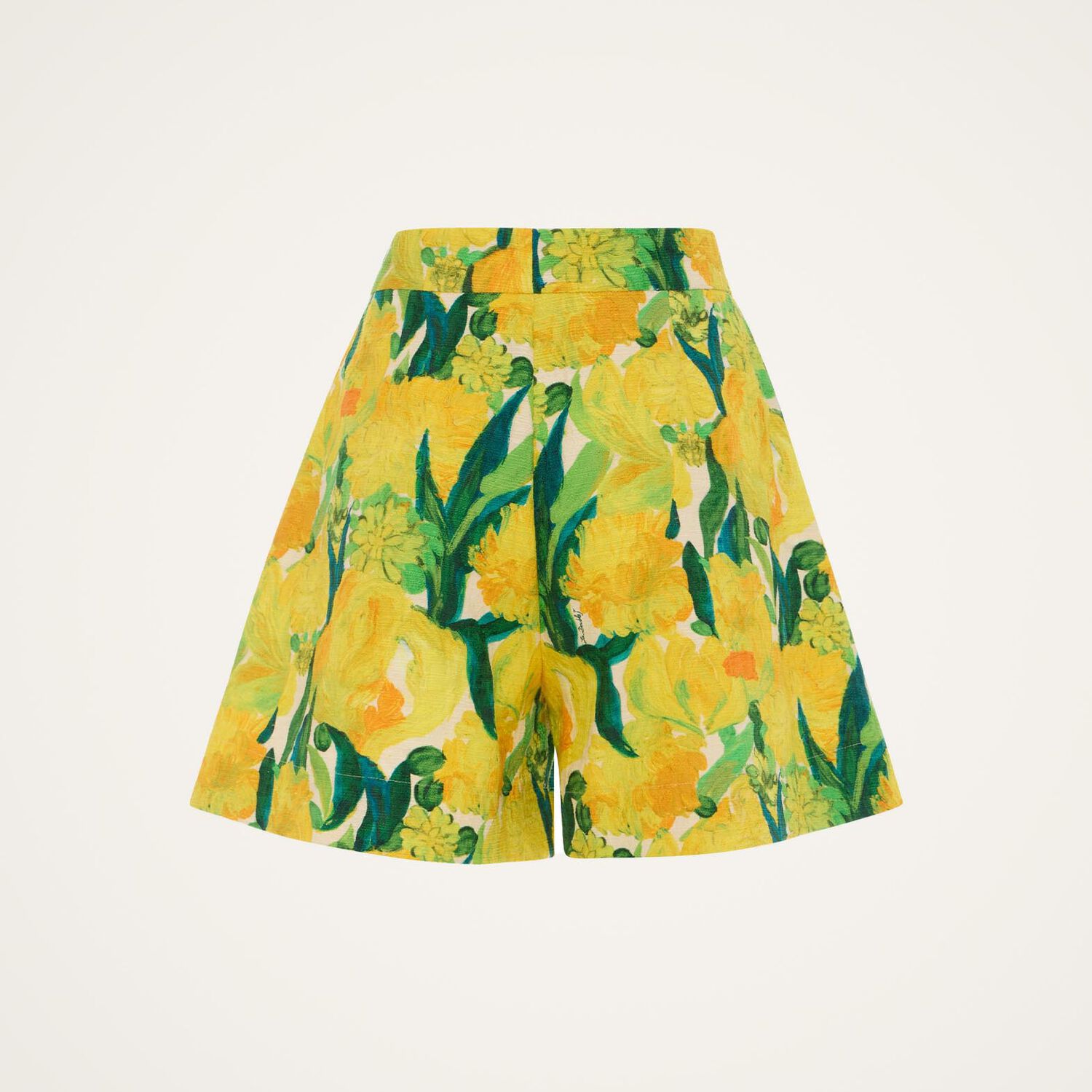 La Doublej Good Butt Floral-print Shorts