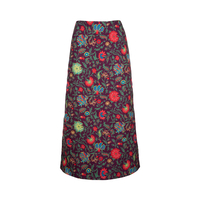 LaDoubleJ Pencil Skirt Dragonflower Viola SKI0011RAD001DRA0002