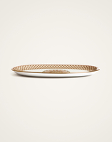 La DoubleJ Oval Platter La DoubleJ Oval Platter Odysseus Dusty Pink PLA0002CER001ODY01PI10
