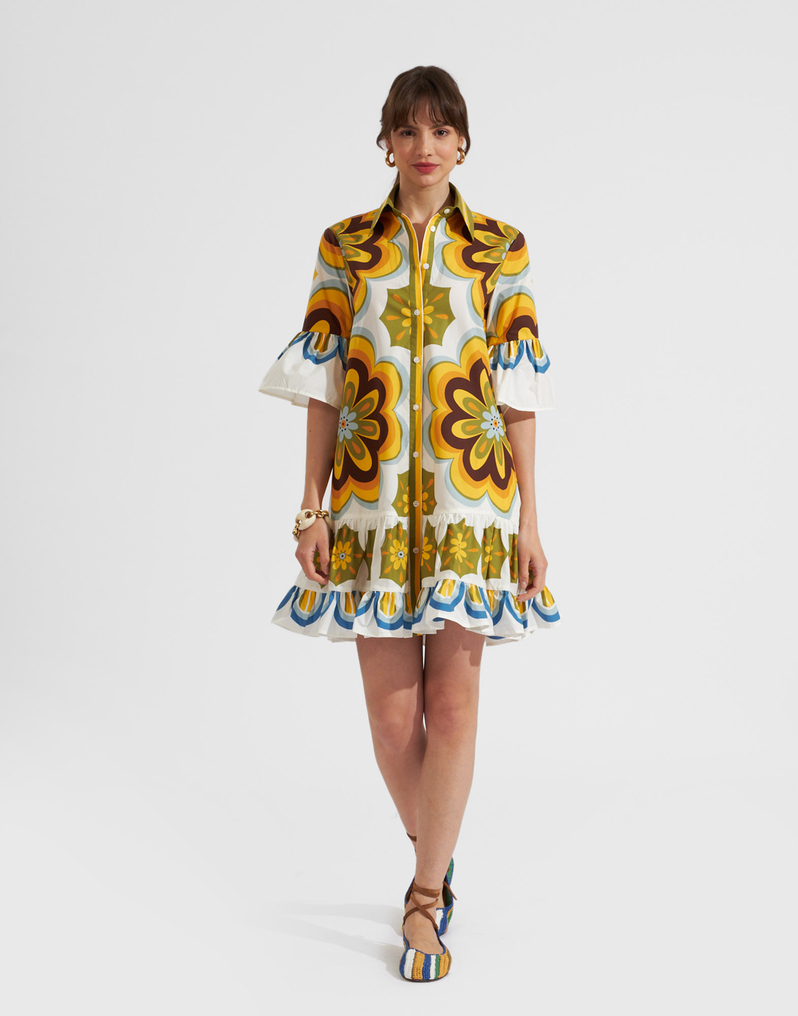 La DoubleJ Choux Dress La DoubleJ Choux Dress Ciccio Placée DRE0205COT015CIC01YE03