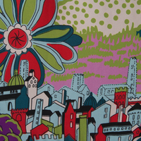 LaDoubleJ Visconti Dress LaDoubleJ Visconti Dress Paesaggio DRE0041CRE001PAE0001