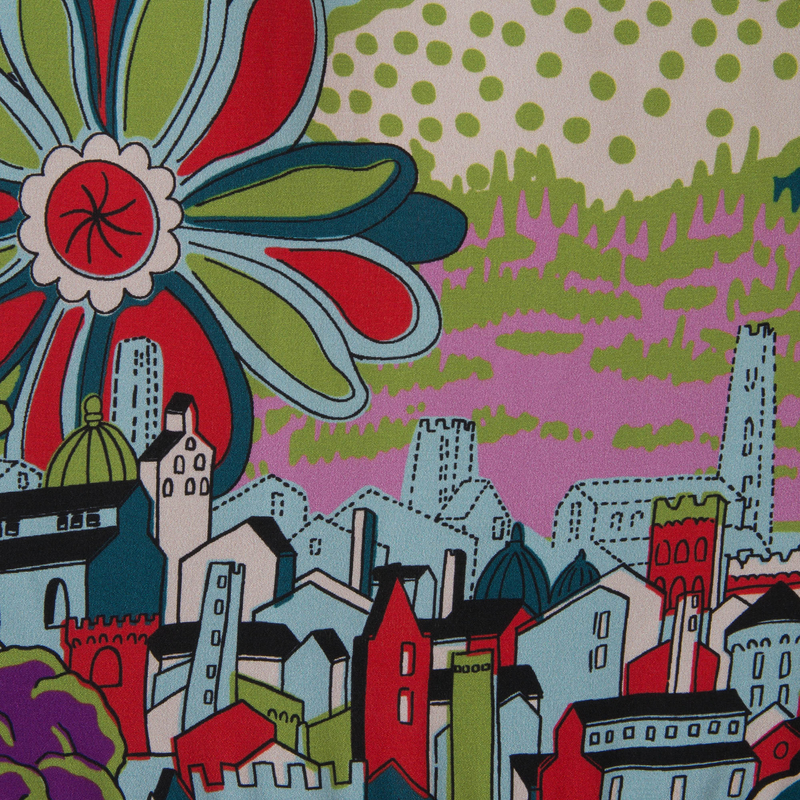 LaDoubleJ Visconti Dress LaDoubleJ Visconti Dress Paesaggio DRE0041CRE001PAE0001