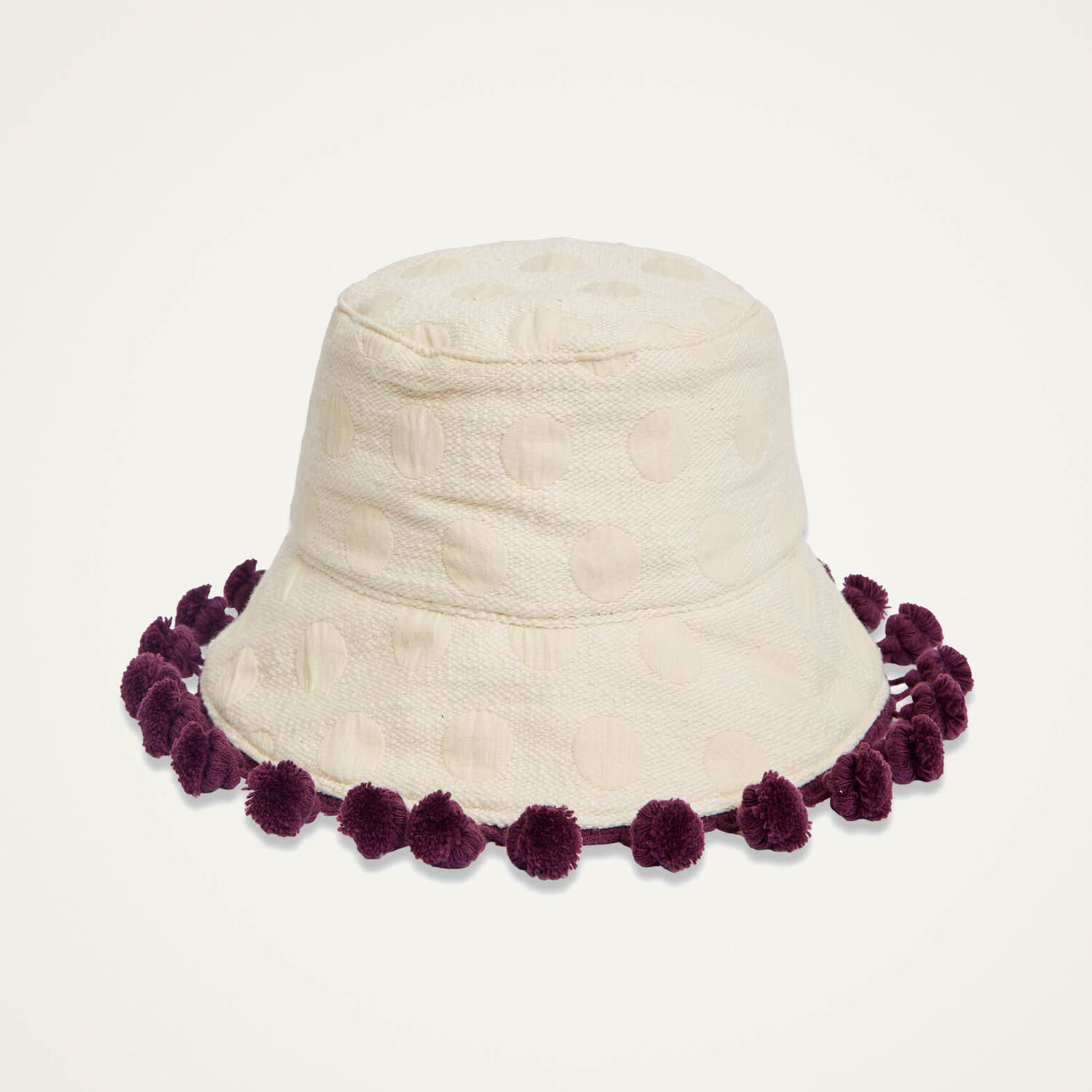 La Doublej Promenade Hat In Creamy