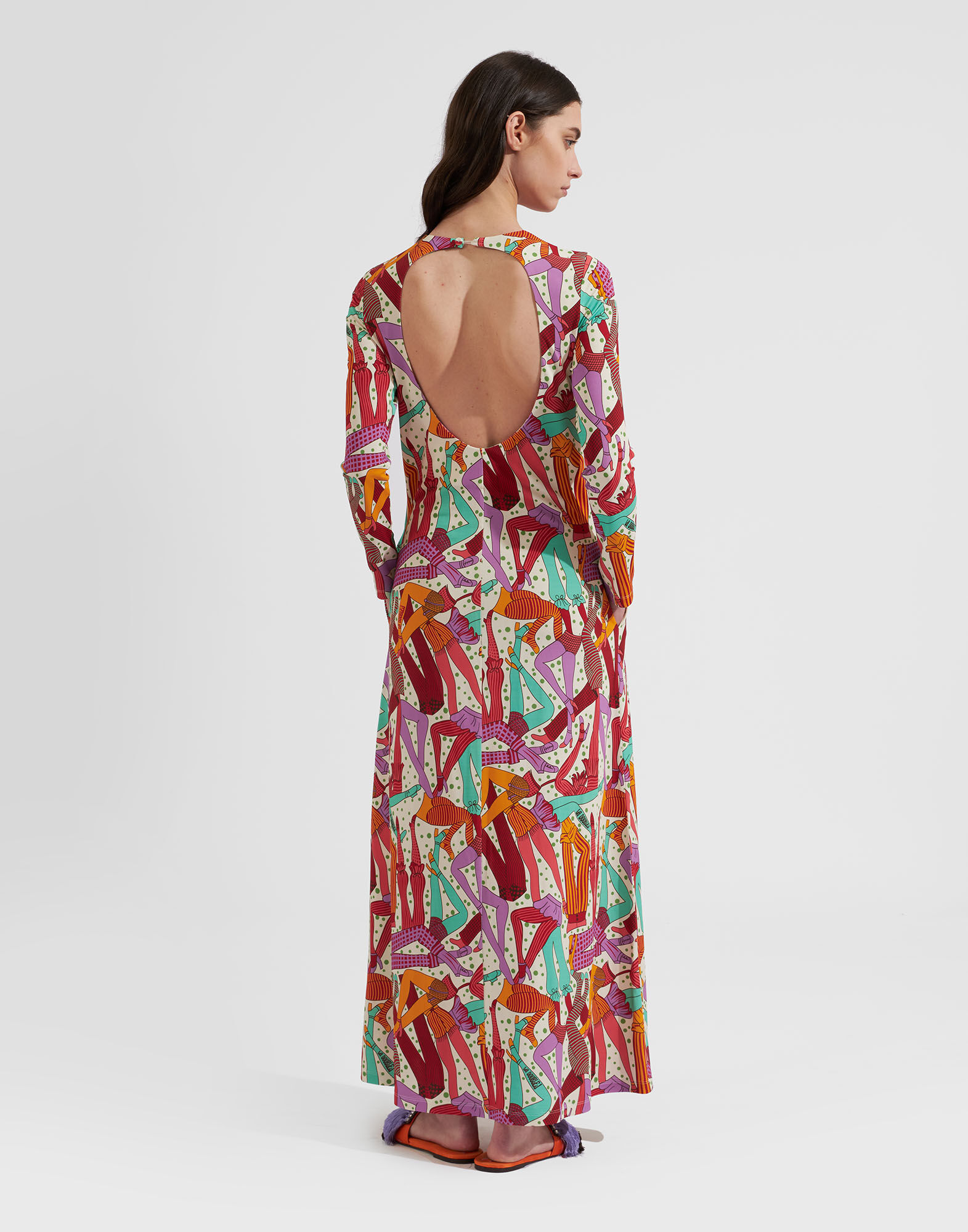 La DoubleJ Swank Dress Smartypants DRE0206JER027SMA01BU08