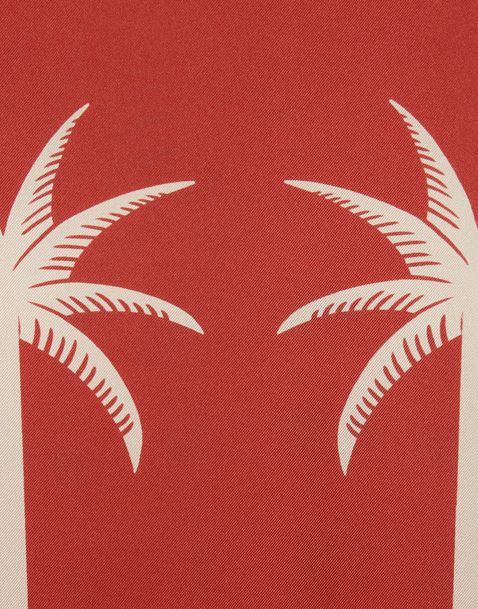 La DoubleJ Long Sleeve Swing Dress Date Palms Plac&eacute;e Red DRE0231SIL006DAT01RE01