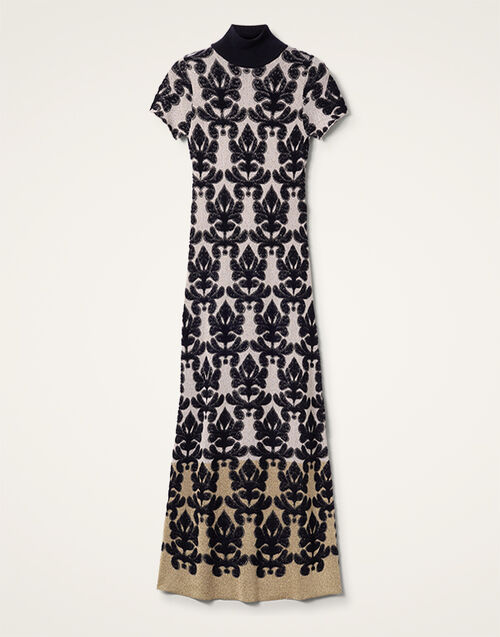 La DoubleJ Herald Long Dress Herald Silver DRE0822KNI133VA309GY04