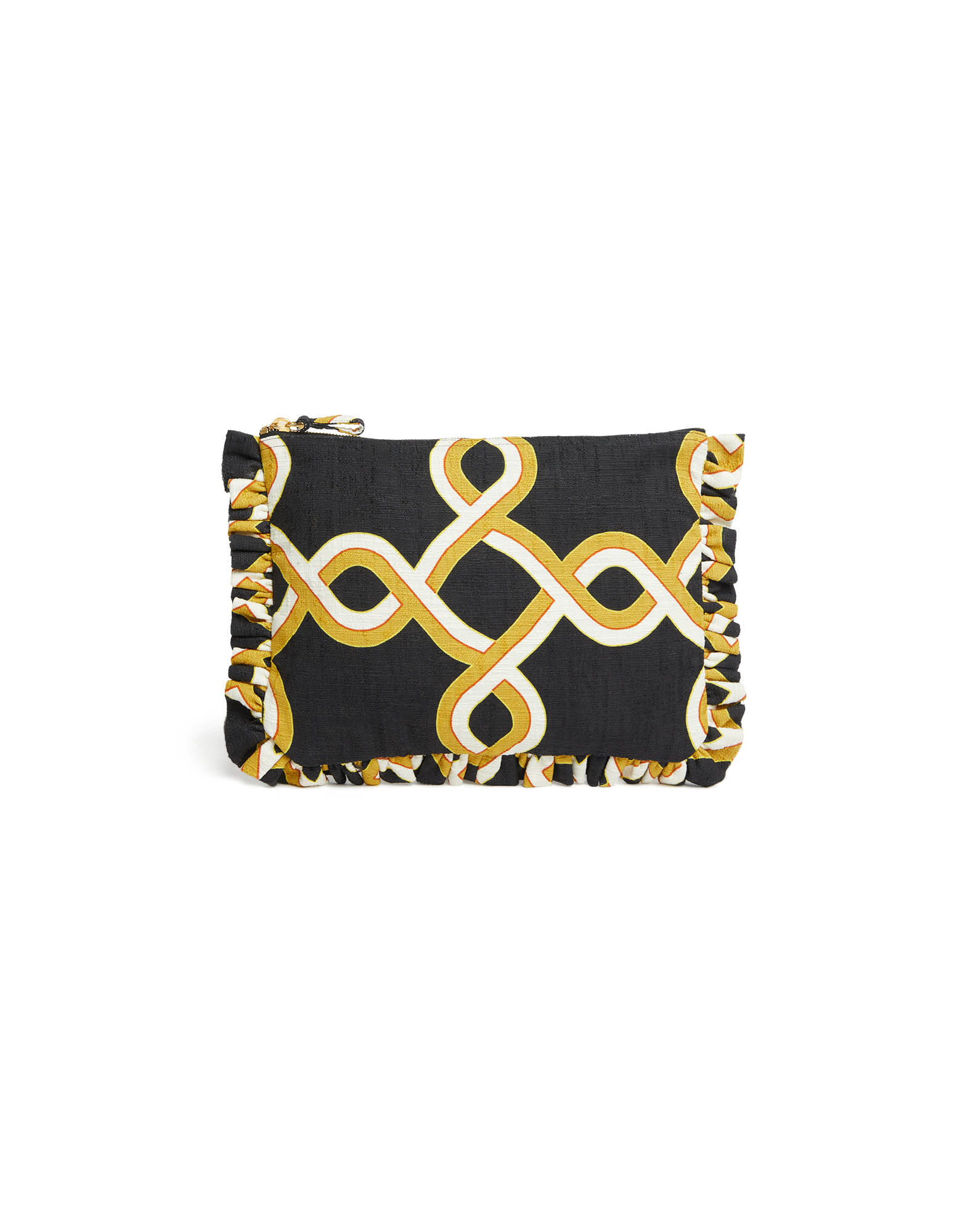 La DoubleJ Hand Pochette Tackle Black BAG0059COT005TAC01BL01