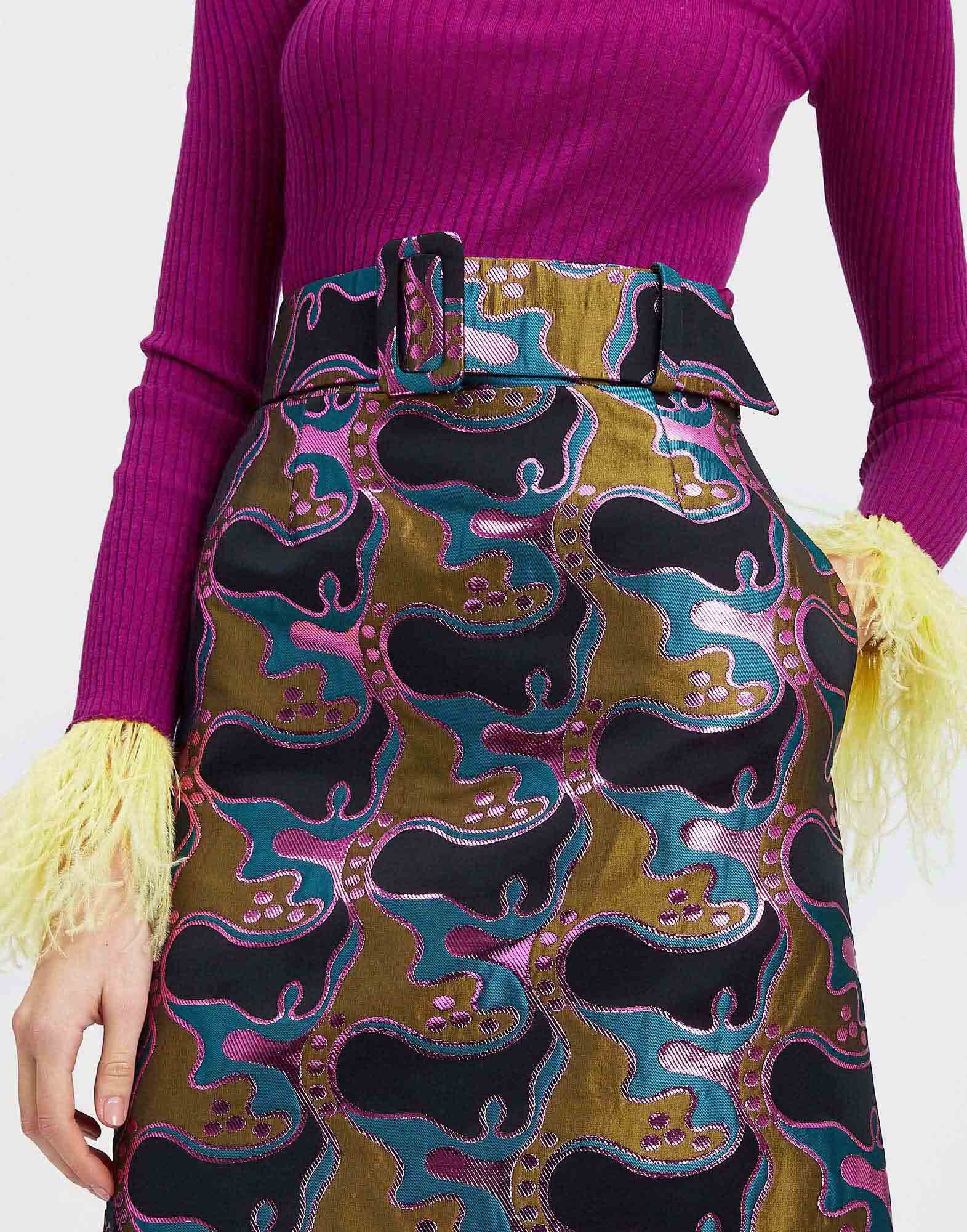 La DoubleJ Medium Belt Spritz Blue Petrol BEL0003JCQ040SPR03BU05