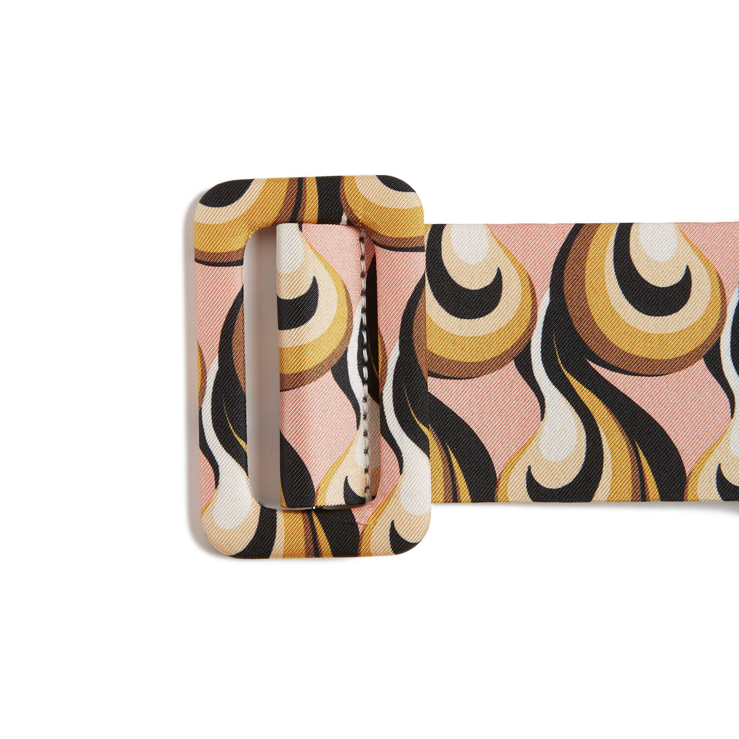 La Doublej Medium Belt In Melty Pink