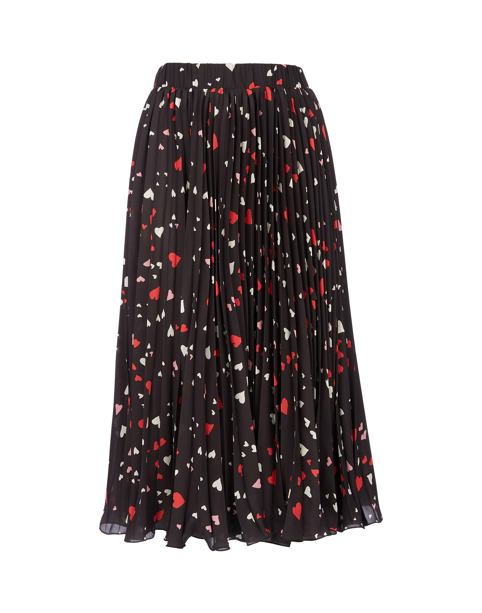 LaDoubleJ Soleil Skirt Cuori Nero SKI0041DBG001CUO0002