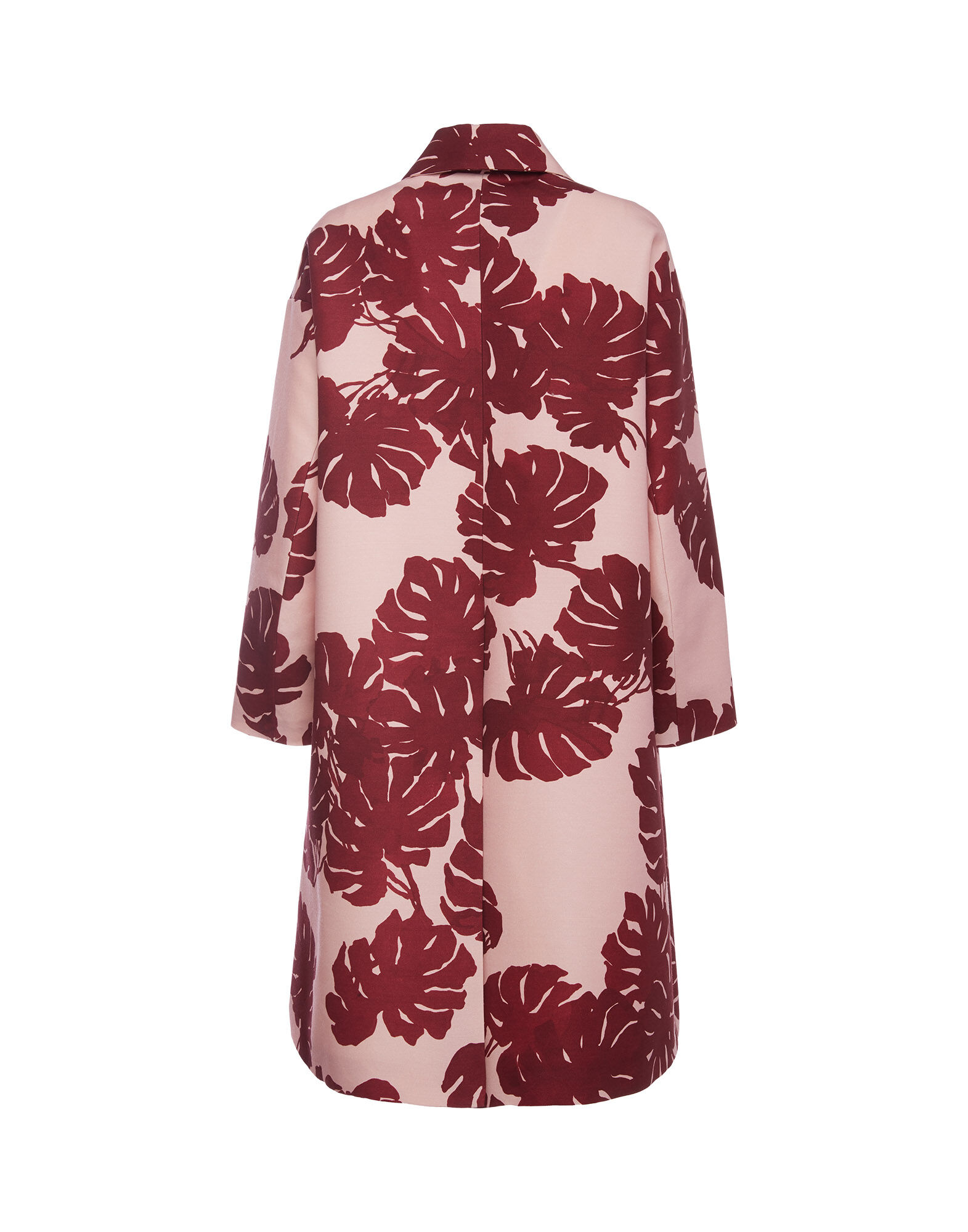 LaDoubleJ Boxy Coat Monstera Rosa JAC0014CAD001MON0002