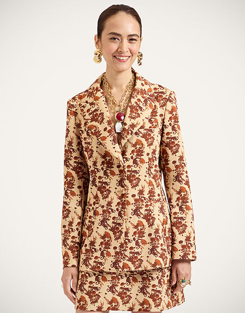 La DoubleJ 24/7 Jacket Bis Coven Micro Buttercream JAC0063WOL037COV02WH09