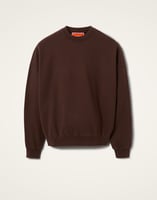 La DoubleJ Off Court Sweatshirt La DoubleJ Off Court Sweatshirt Solid Brown SWE0035JER054SOLIDBR07