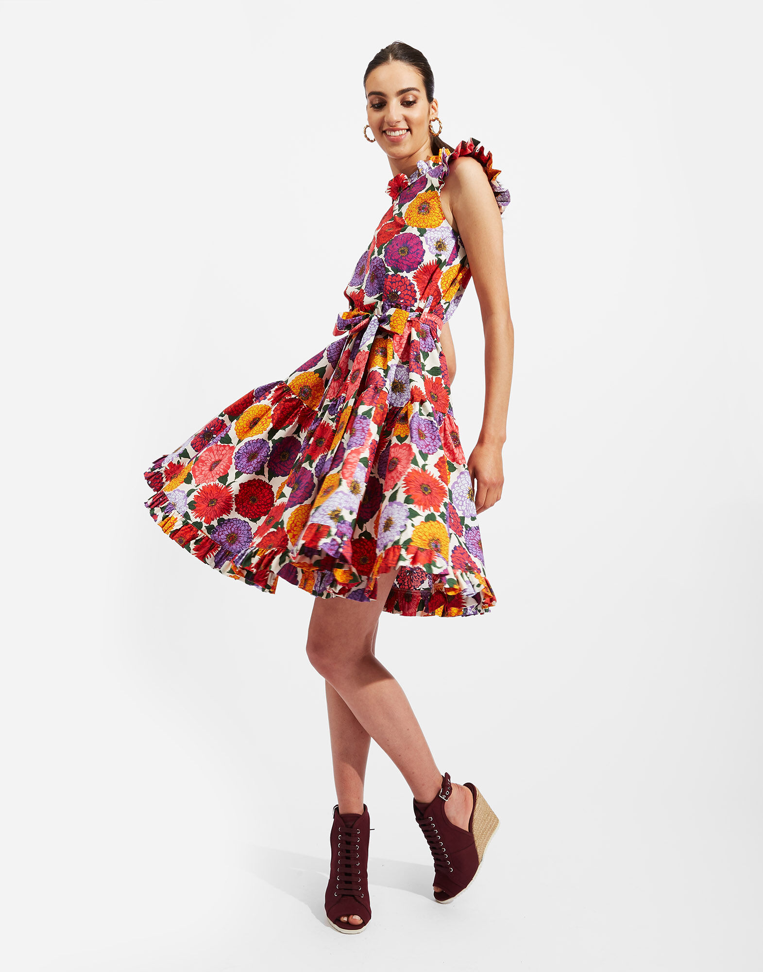 La DoubleJ Short And Sassy Dress Zinnie DRE0003COT001ZIN0001