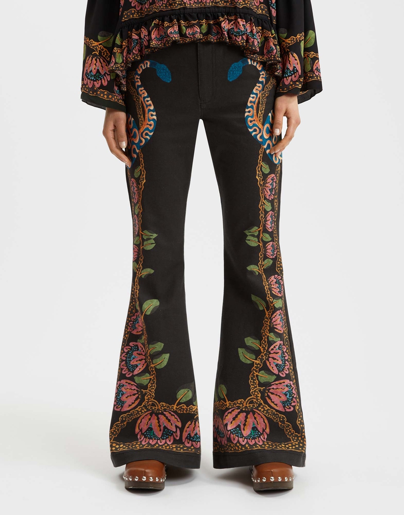 La DoubleJ Superflare Jeans La DoubleJ Superflare Jeans Eve Black TRO0126DEN001EEC01BL01