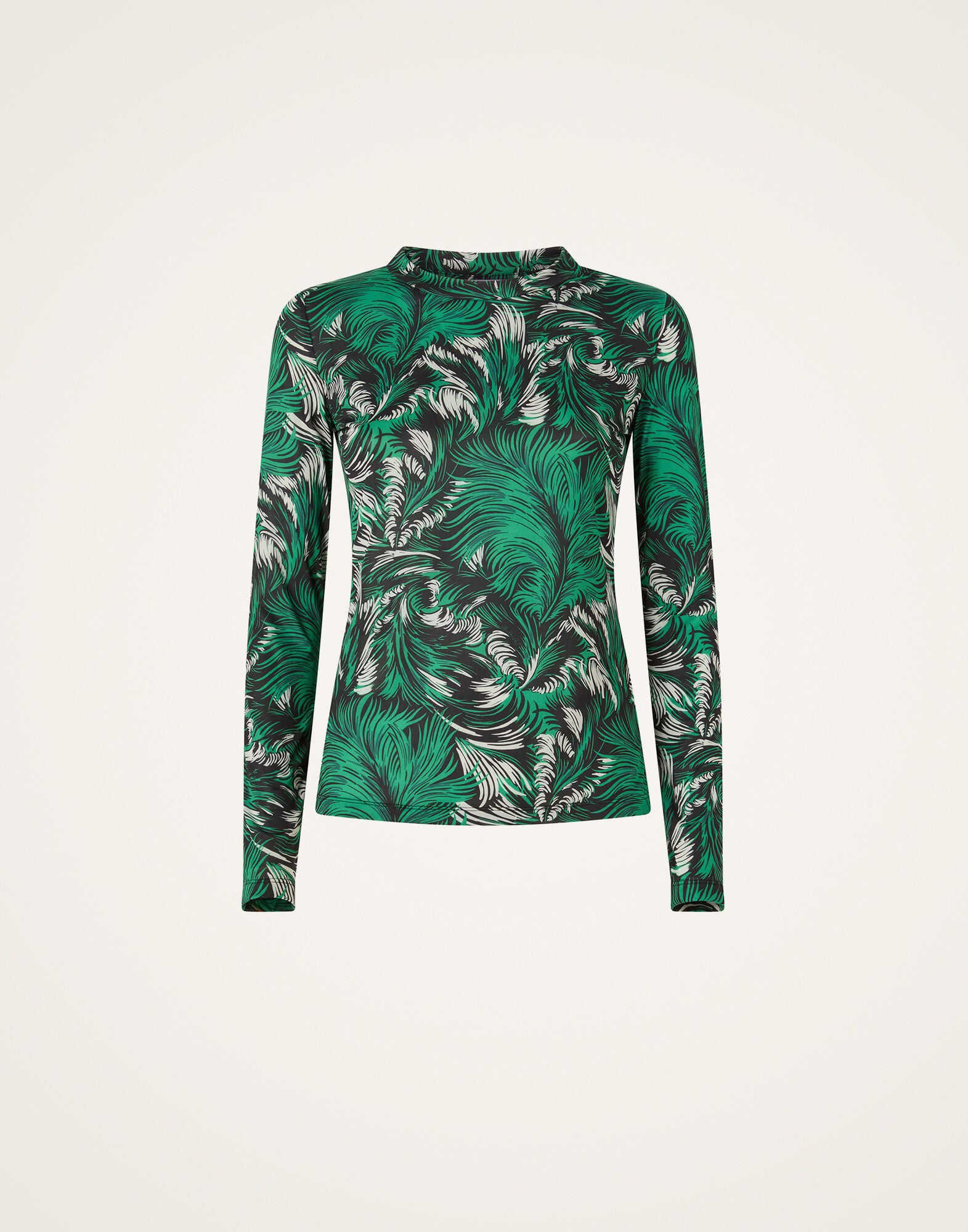 La DoubleJ Crew Top Quill Green TOP0024JER086QLL01GR02