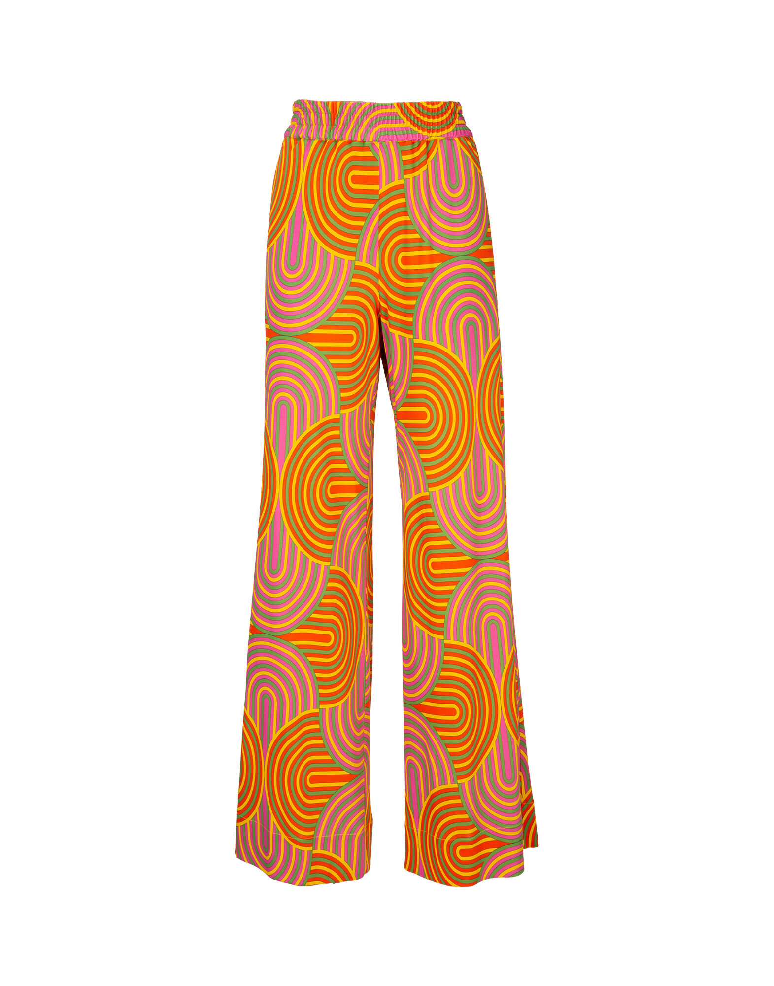 LaDoubleJ Palazzo Pants Slinky Giallo TRO0003JER004SLI0003