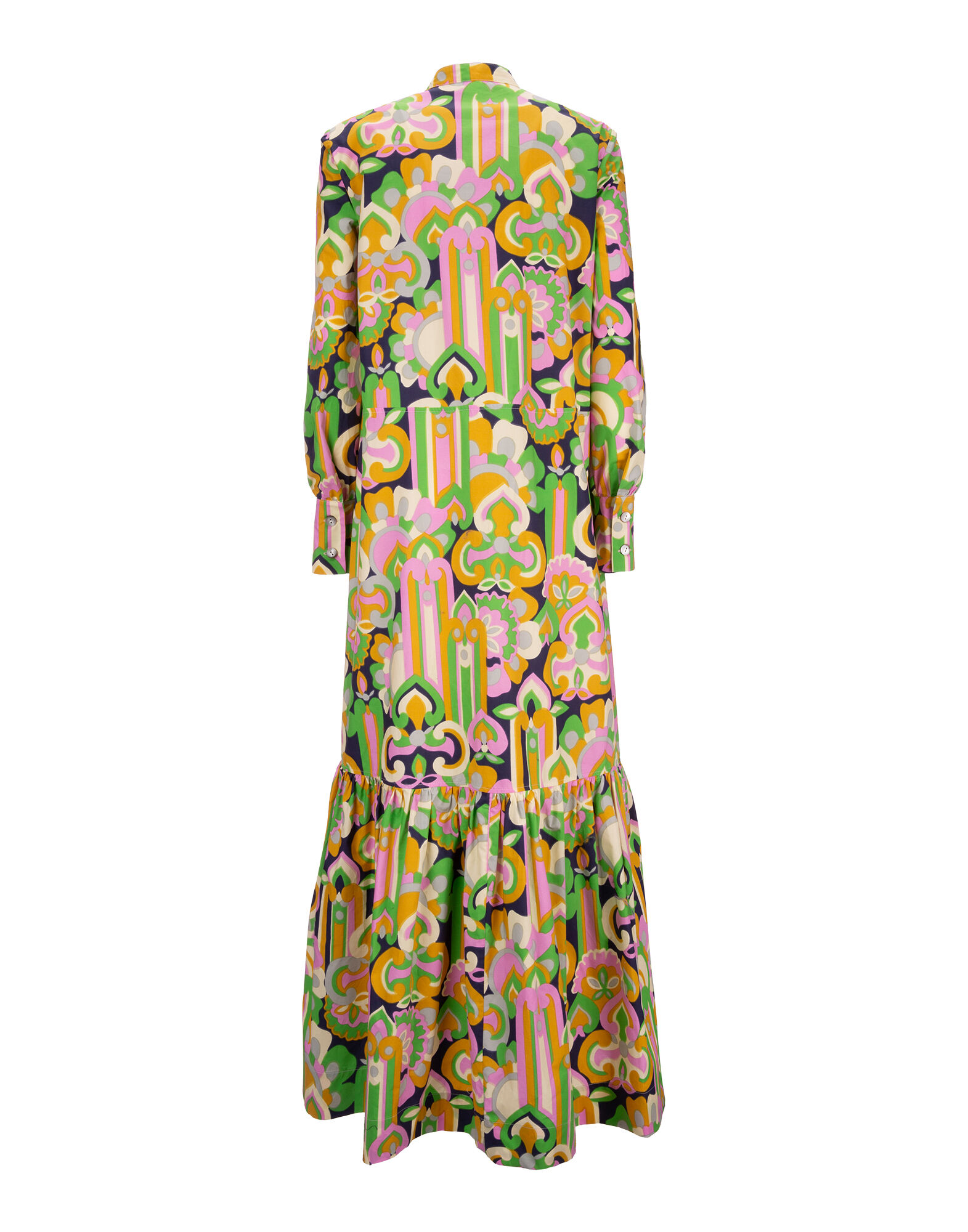 LaDoubleJ Maxi Shirt Dress Lisboa Rosa DRE0047COT001LIS0002