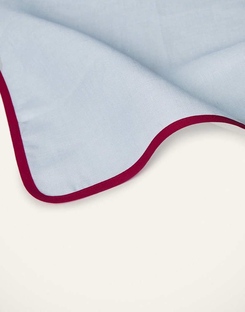 La DoubleJ Large Napkins Set Of 2 La DoubleJ Large Napkins Set Of 2 Rainbow Celeste NAP0010LIN006RAI0022
