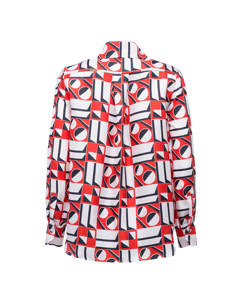 LaDoubleJ Boy Shirt LaDoubleJ Boy Shirt Geometrico SHI0001SIL001GEO0001