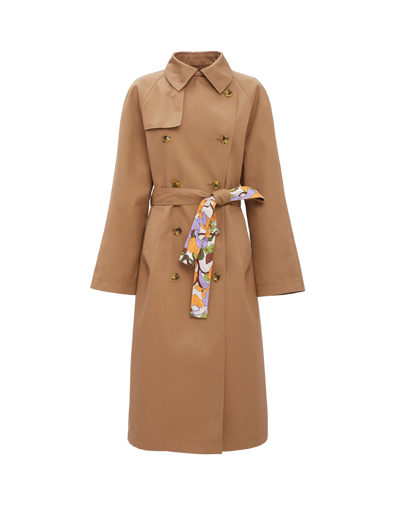 La DoubleJ Milano Trench Coat La DoubleJ Milano Trench Coat Solid Light Beige JAC0054COT035MAR0006