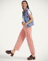 La DoubleJ The Half Pipe Jeans La DoubleJ The Half Pipe Jeans Pull My Petaltail Orange TRO0169DEN012PET03OR02