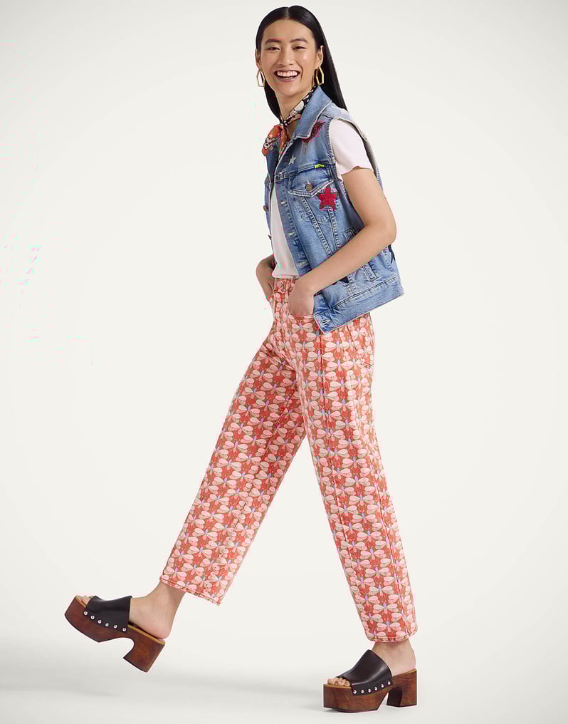 La DoubleJ The Half Pipe Jeans La DoubleJ The Half Pipe Jeans Pull My Petaltail Orange TRO0169DEN012PET03OR02