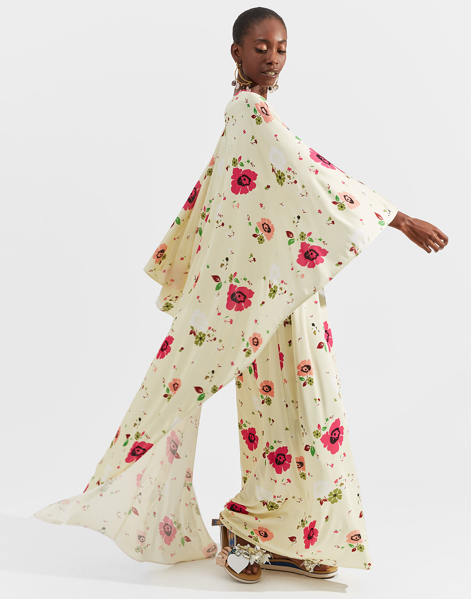 LaDoubleJ Circe Dress Giardino DRE0208JER003GIA0003