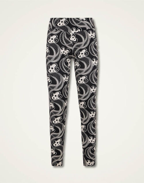 La DoubleJ Magica Leggings La DoubleJ Magica Leggings Aperol Black & White TRO0144JER049APE01BL03