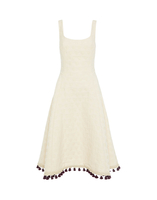 La DoubleJ Sophia Dress Embroidered Creamy DRE0682JCQ076CRA01WH03