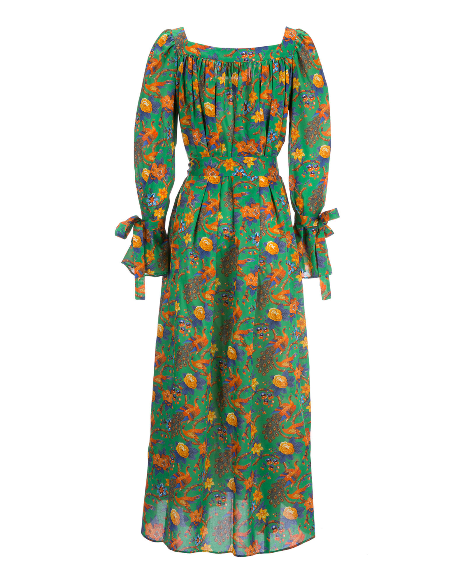 LaDoubleJ After Swim Dress Pavone Verde DRE0032COT003PAV0003