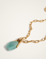 La DoubleJ Portal Necklace La DoubleJ Portal Necklace 24K Gold Plate & Amazonite NEC0021BRA003AMZ01YE05
