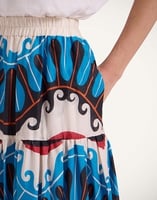 La DoubleJ Big Skirt La DoubleJ Big Skirt Pacific Blue Petrol SKI0001COT003PCF02BU05