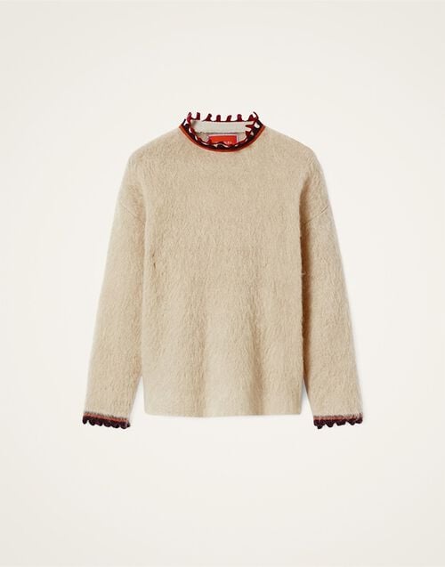 La DoubleJ Camden Jumper Solid Ecru PUL0165KNI170SOLIDBR05