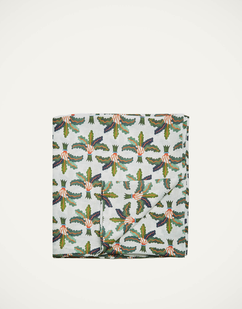 La DoubleJ Medium Tablecloth La DoubleJ Medium Tablecloth Linen Palms TBC0002LIN001HLE0022